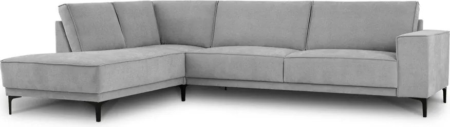 Divano angolare grigio (con penisola a sinistra/a L) Copenhagen – Scandic