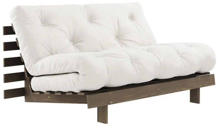 Divano letto bianco 140 cm Roots - Karup Design