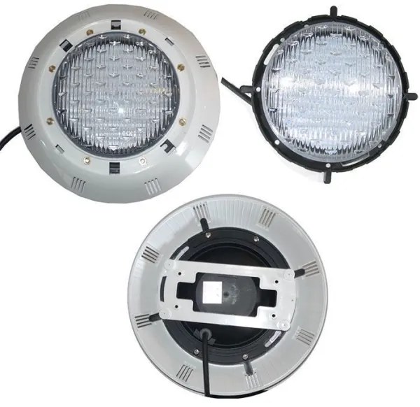Faretto subacqueo LED RGBW per piscina 45W/12V IP68 con telecomando