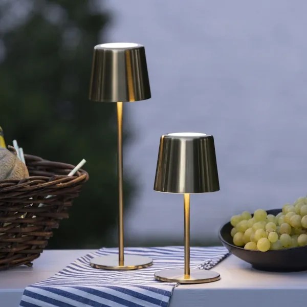 Brilliant - Lampada esterna touch dimmerabile XAANA LED/4W/5V IP44 oro