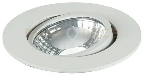 Incasso led orione bianco tondo 7w 650lm 4000k 8,7x5,7cm