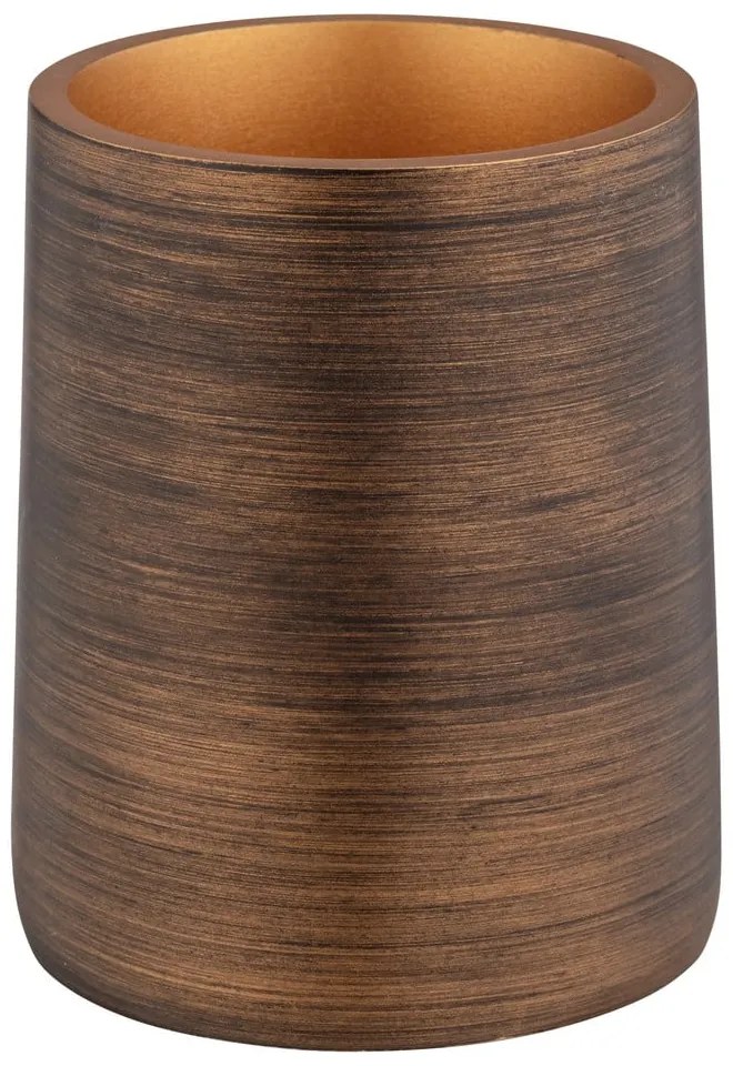 Tazza marrone per spazzolini da denti Palena - Wenko