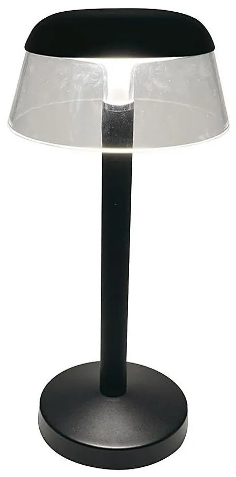 LED Lampada da tavolo touch ricaricabile e dimmerabile LED/3W/5V 3000-6000K nero