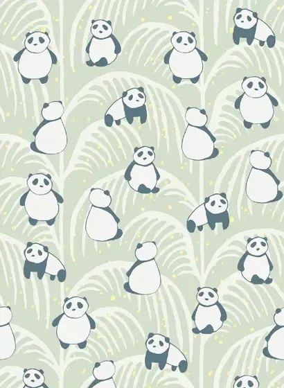 Eijffinger Carta da parati Panda Palm - 399120
