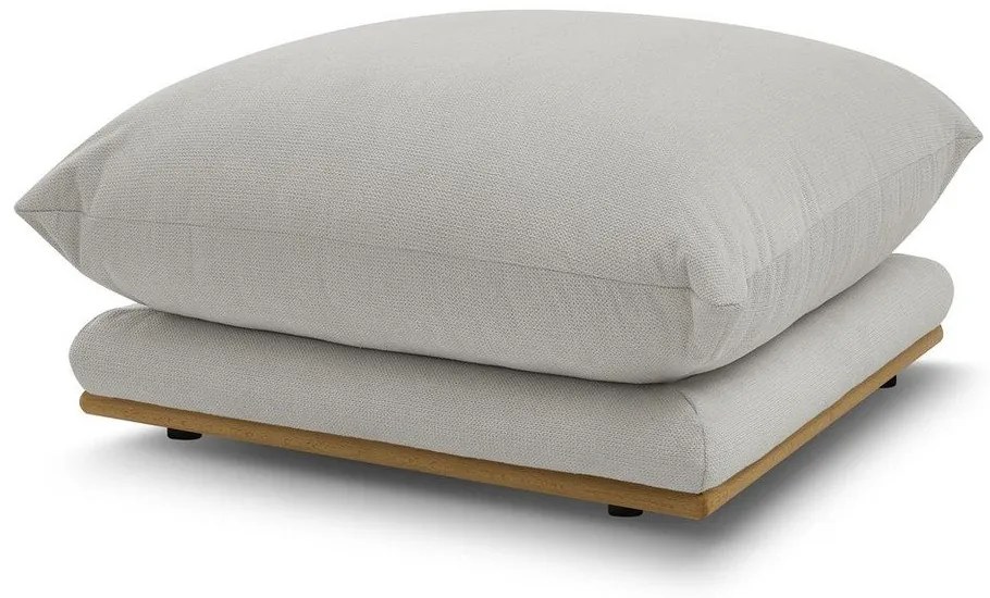 Poggiapiedi in grigio chiaro Ernest – Bobochic Paris