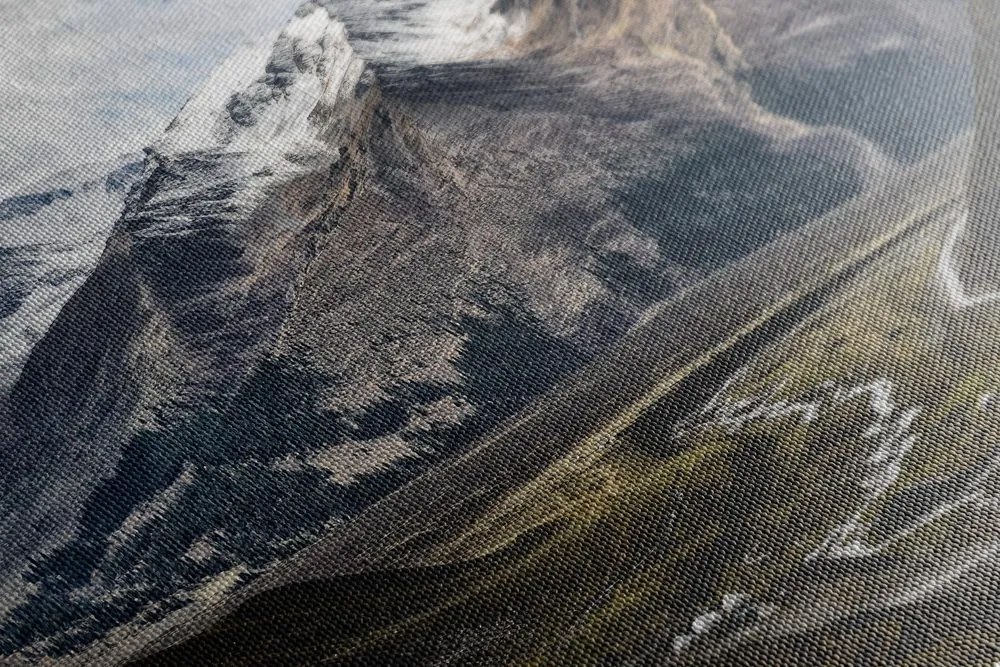 Stampa su tela – Panorama montano magnifico