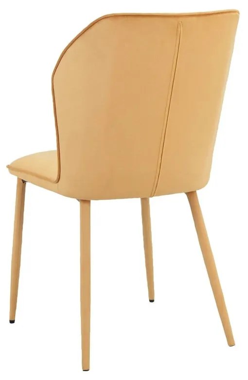 Set di sedie da pranzo in velluto giallo 2 pz Wilma - Støraa