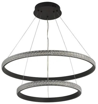 Lampadario a sospensione con filo LED dimmerabile LED/65W/230V 3000-6500K + telecomando