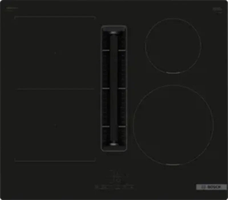 piano cottura a induzione sottovuoto 60 cm 4 fuochi 7400 w nero - PVS611B16E - bosch