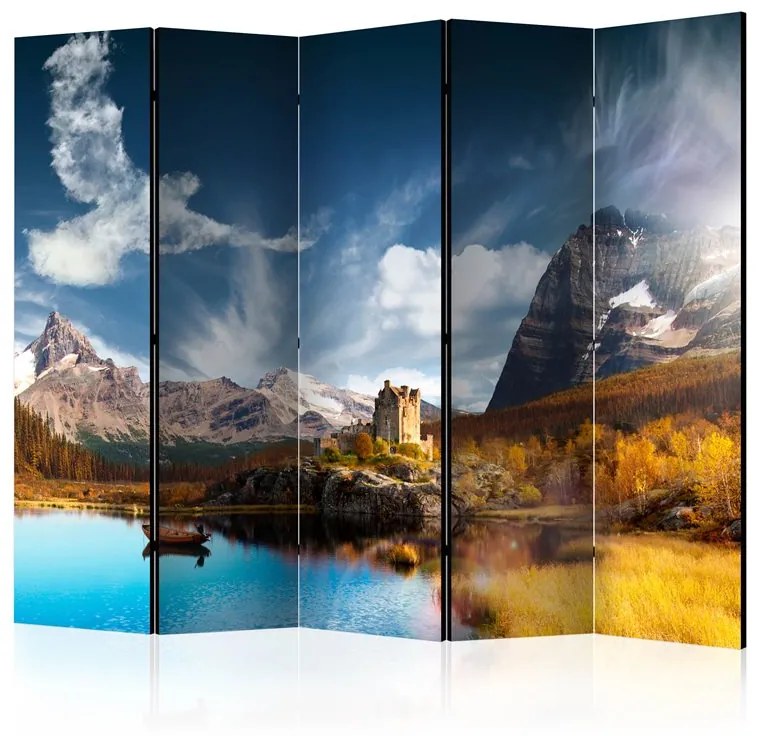 Paravento  Bird cloud II [Room Dividers]  Colore ---, Dimensioni e Misure 225x172