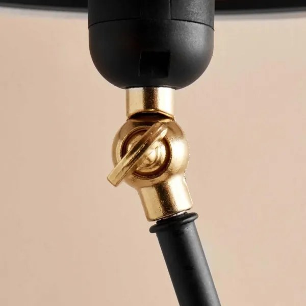 Lampada da terra AYD 1xE27/40W/230V nera