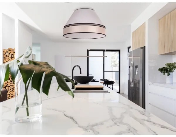 Duolla - Plafoniera AVIGNON 1xE27/15W/230V diametro 50 cm beige