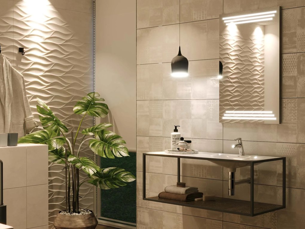 Specchio con LED illuminazione M17 premium