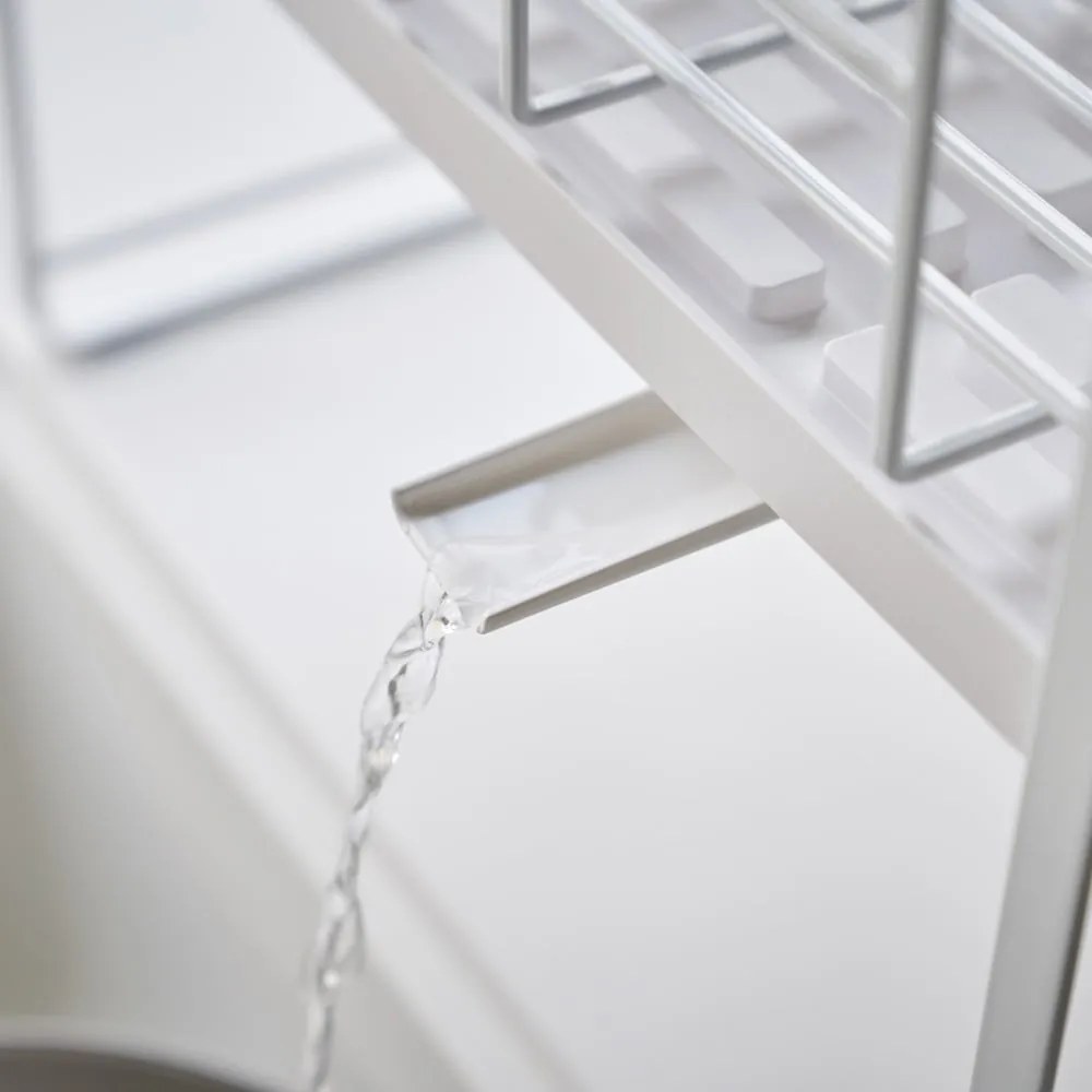 Vassoio di raccolta in metallo a due livelli Tower - YAMAZAKI