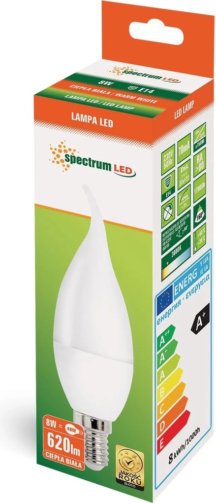 Buldo LED Calda 8W 230V 14225