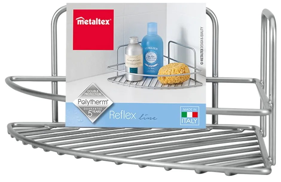 Mensola angolare da parete per il bagno Ref - Metaltex