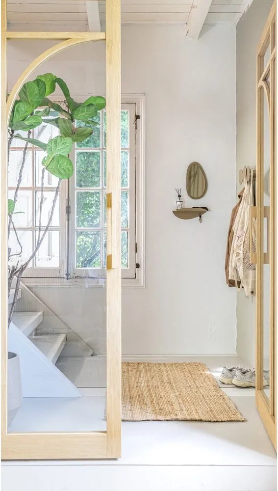 Attaccapanni da parete beige in metallo 35 cm Tumulo – Spinder Design