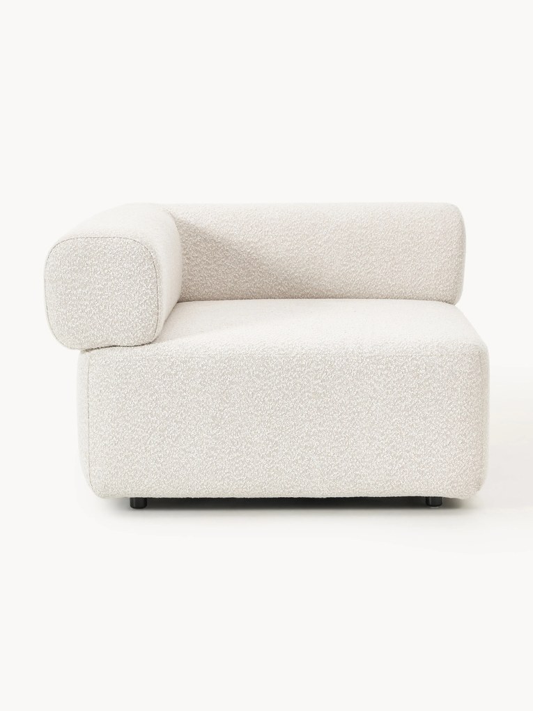 Modulo angolare in bouclé Anton