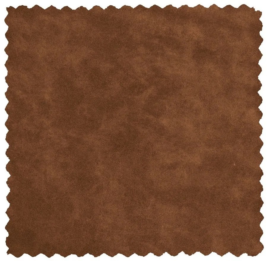 Sedia da pranzo marrone cognac in imbottito con braccioli Fenne – WOOOD