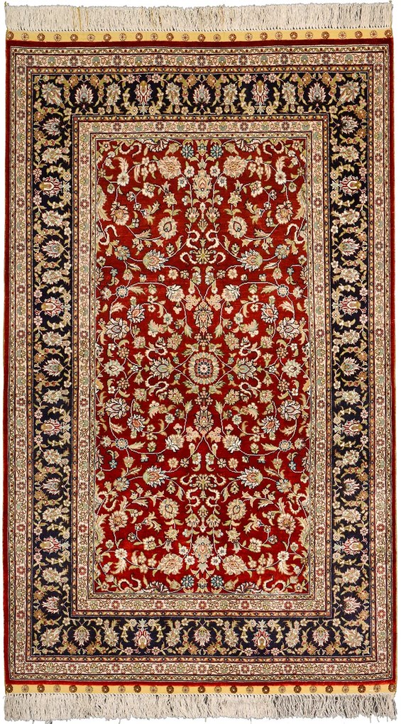 Hereke Tappeto 100x160 Beige (Cina) Annodato A Mano