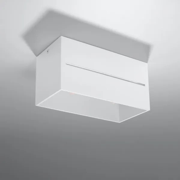 Sollux SL.0383 - Plafoniera LOBO 2xG9/40W/230V bianco