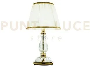lume piccolo maria teresa 1 luce attacco e14 con paralume d.25cm
