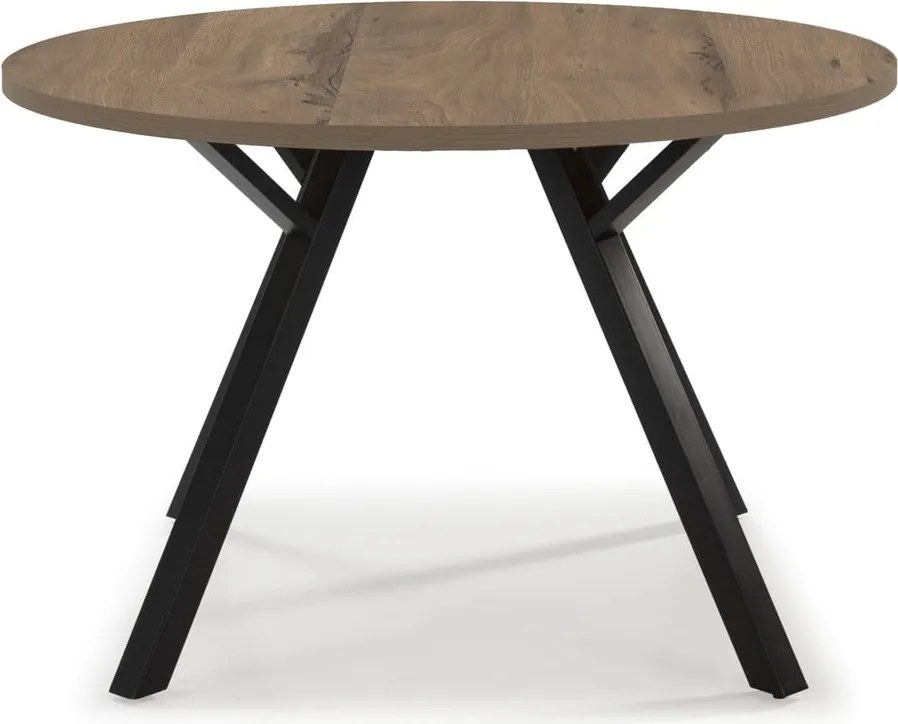 Tavolo da pranzo rotondo in noce ø 120 cm Beni - Marckeric