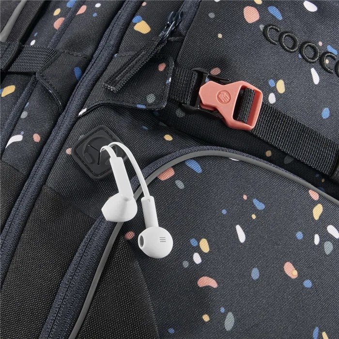 Zaino scuola coocazoo PORTER, Sprinkled Candy, certificato AGR