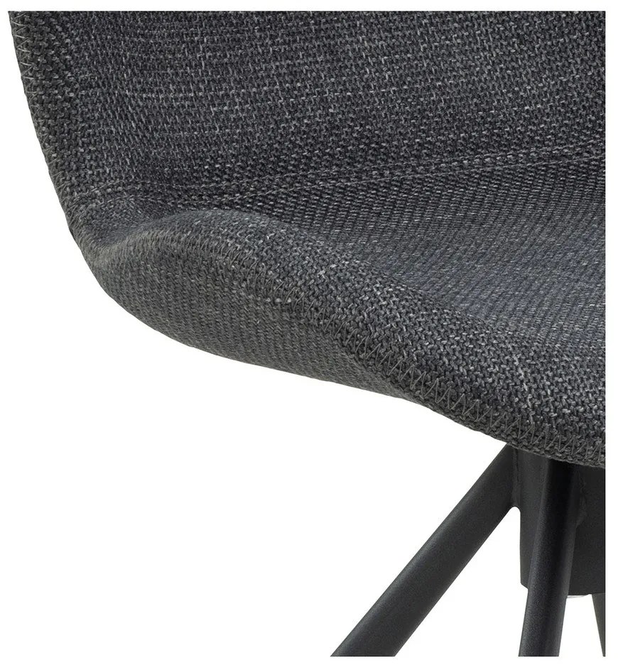 Sedie da pranzo grigio scuro in set di 2 Batilda - Actona