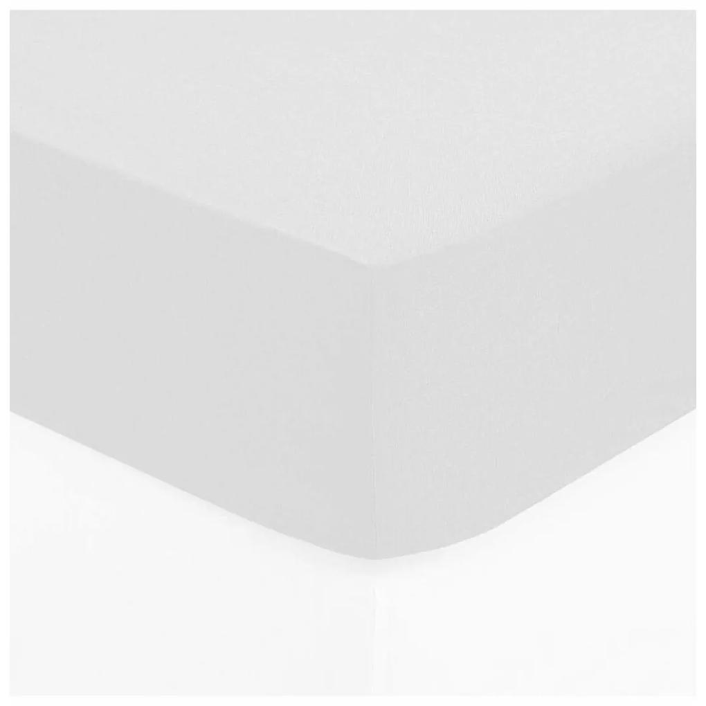 Lenzuolo con angoli aderenti Atmosphera Bianco (160 x 200 cm)