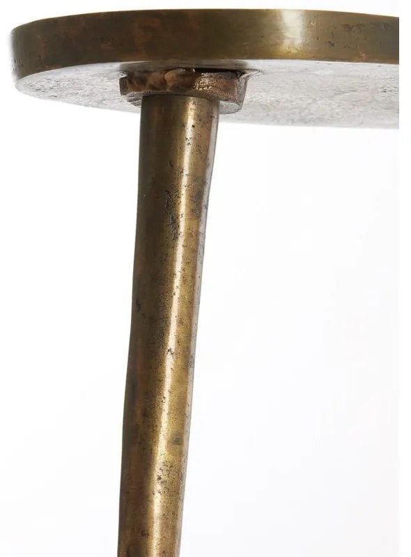 Tavolino da salotto in metallo 30x53 cm Lienz - Light &amp; Living