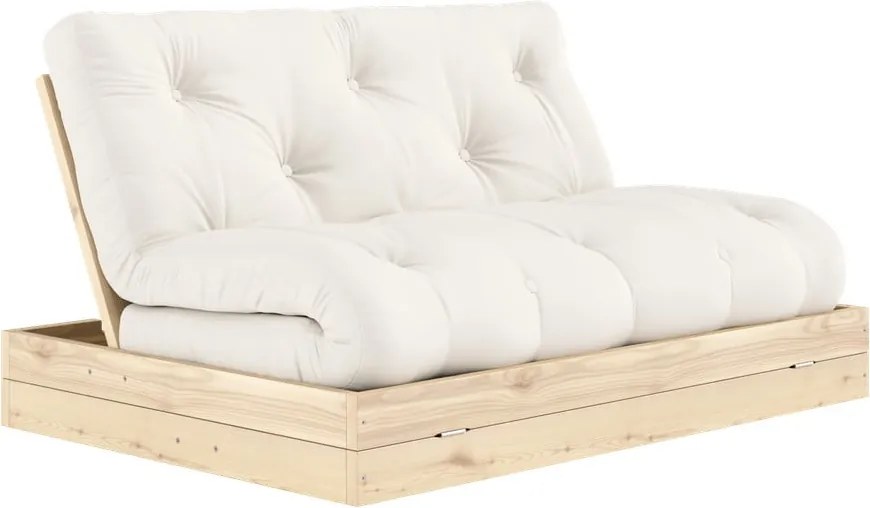 Divano color crema allungabile 145 cm Flip – Karup Design