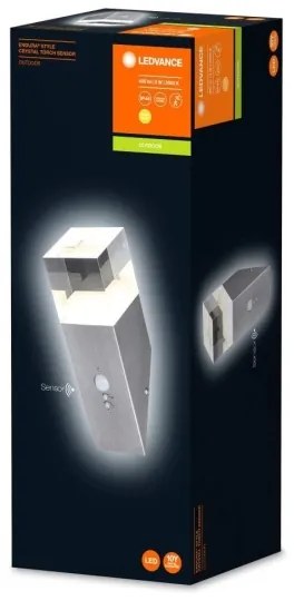 Ledvance - Applique LED per esterni con sensore CRYSTAL LED/5W/230V IP44