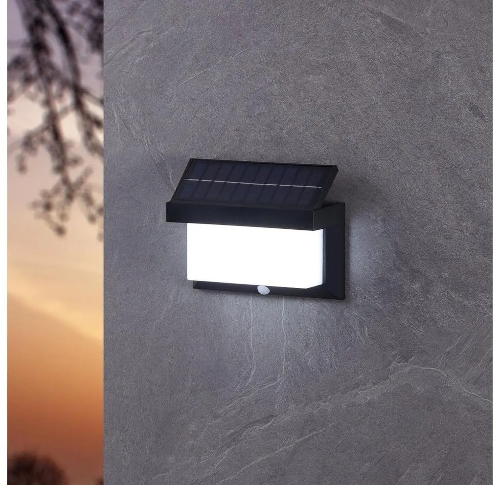 Eglo 48968- Applique a LED solare con sensore UTRERA LED/3,84W/3,7V IP44