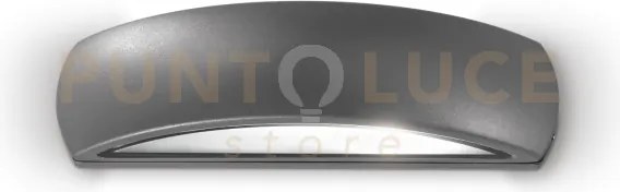 Giove applique a parete esterno ip54 antracite 1 luce attacco e27