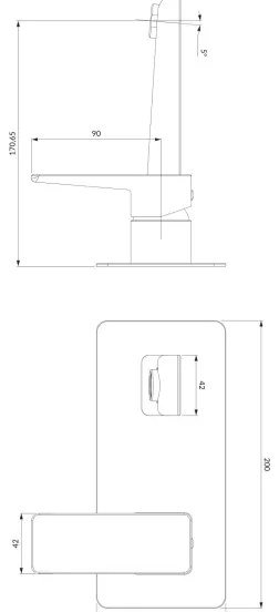 OMNIRES PM7415CRB miscelatore incasso PARMA cromo/bianco