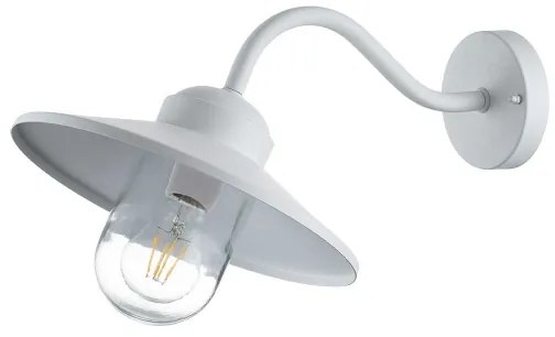 Elstead  KLAMPENBORG-WHT- Lampada da esterno KLAMPENBORG 1xE27/60W/230V IP44 bianca
