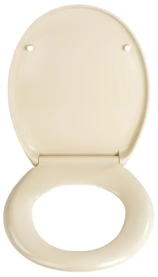 WENKO 18760100-WC sedile OTTANA 37,5x44,5 cm beige/argento