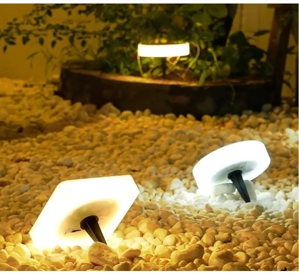 Immax NEO 07910L-LED RGB Lampada solare dimmerabile LED 1W 5V rotonda IP54 Tuya