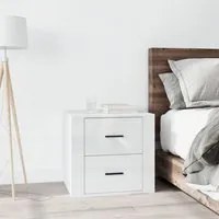 Comodino Bianco Lucido 50x39x47 cm cod mxl 38101