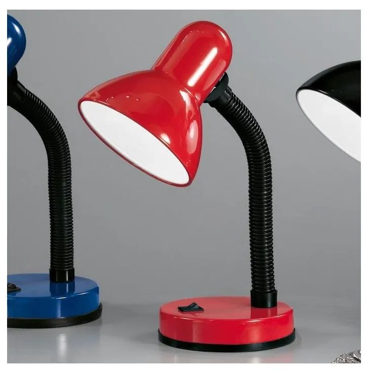 EGLO 9230 - Lampada da tavolo  BASIC 1xE27/40W rossa