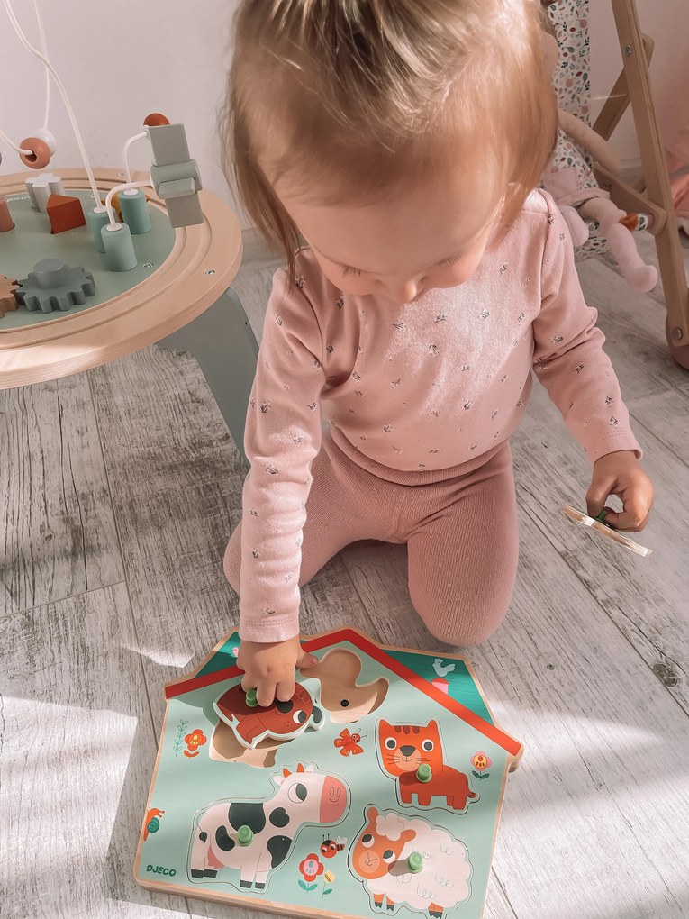 Puzzle sonoro - Ouaf Woof - fattoria