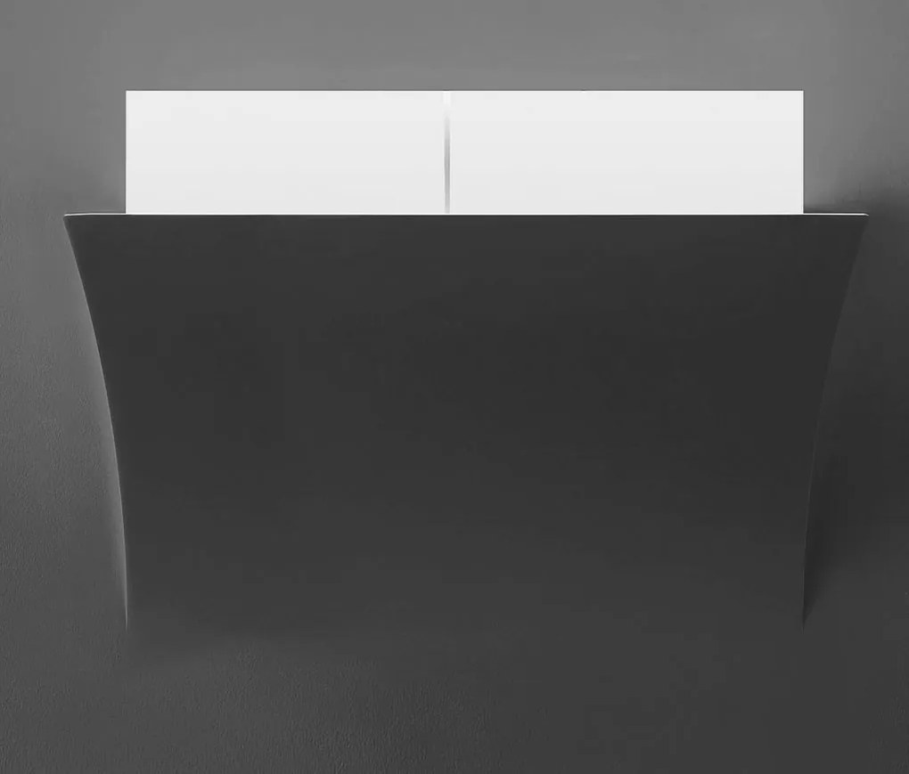 Antonio Lupi Design Strappoxl Lavabo Ad Incasso Parete 101 4x51 3x92 8 In Corian Con Rubinetto