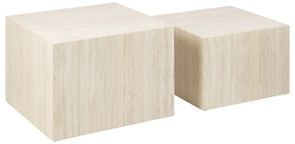 Tavolini in set da 2 58x58 cm Dice - Actona