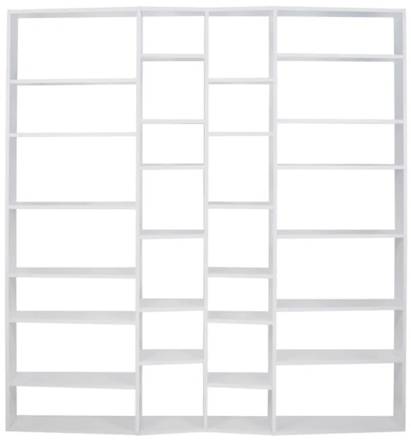Libreria bianca 214x224 cm Valsa – TemaHome