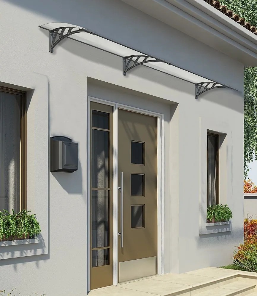 Pensilina moderna Neo 2,7 m Palram - Canopia antracite