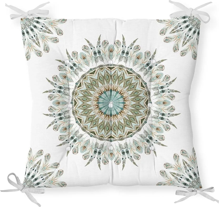 Cuscino etnico Boho Mandala per sedia, 40 x 40 cm - Minimalist Cushion Covers