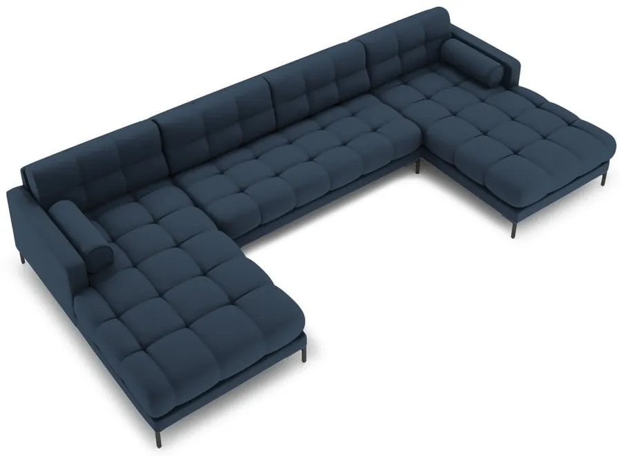 Divano angolare blu a U Bali - Cosmopolitan Design