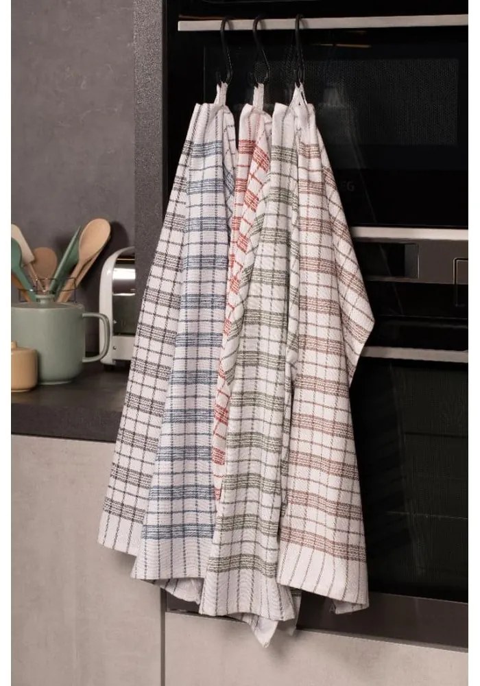 Asciugamani in cotone in set da 3 70x50 cm - Tiseco Home Studio