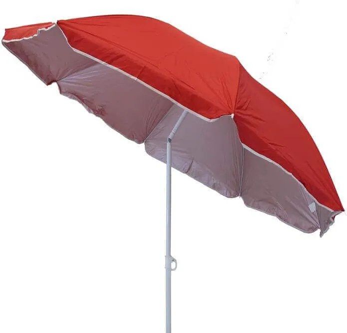 Ombrellone Spiaggia Nylon Protezione Uv Diametro 1,8 M colore CASUALE